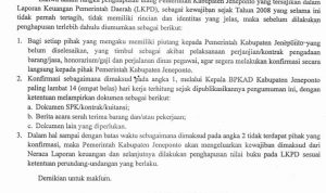 Pemkab Jeneponto Umumkan Pelunasan dan Penghapusan Utang Mulai Tahun 2008,Tersajikan Dalam LKPD