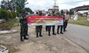 Operasi Yustisi PPKM Terus Digelar, Kodim 0429/Lamtim Masih Temukan Warga Langgar Protkes