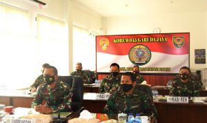 Korem 045/Gaya Taklimat Awal Pengawasan Post Audit Itjenad