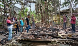 Wujud Peduli, Ormas KKPMP MC Malingping Bakal Bantu Armah Pemilik Rumah Hangus Terbakar