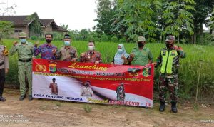 Launching KTN Desa Tanjung Kesuma Dihadiri Babinsa Kodim 0429/Lamtim