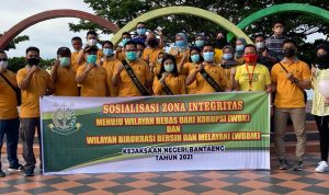 Menuju WBK dan WBBM, Kejari Bantaeng Gelar Sosialisai Zona Integritas