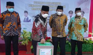 Bupati Takalar Launching Gerakan Sejuta Koin untuk Ponpes Mahyajatul Qurra