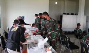 Bahas Program Kerja, Kepala BNP Banten Kunjungi Komandan Batalyon Mandala Yudha