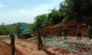 Program TMMD ke 110, Kodim 0603/Lebak Tuntaskan Pembukaan Jalan dan Pengerasan Sepanjang 6 Kilometer