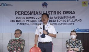 Dua Dusun di Bantaeng Akhirnya Teraliri Listrik di Kepemimpinan Ilham Azikin