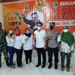 Wakili Dandim 0429/Lamtim, Danramil Sukadana Hadiri Deklarasi Pengukuhan LZC