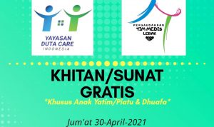 Gerakan Khitan gratis untuk Yatim/Piatu dan Dhuafa di 30 titik Wilayah Provinsi Banten