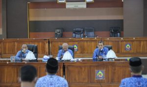 Bupati Jeneponto Zoom Meeting Bersama Plt Gubernur, Ini yang Dibahas