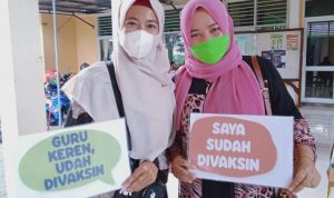 Ketua DPAC PKB Carenang Mengingatkan yang Sudah Divaksin Tetap Patuhi Prokes