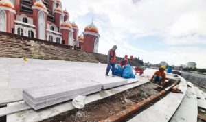 Peduli Sarana Ibadah, Plt Gubernur Sulsel Lanjutkan Tahap Pembangunan Masjid 99 Kubah