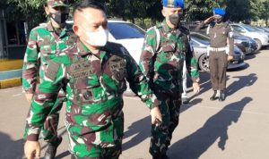 Danrem 064/MY Sambut Kedatangan Pangkostrad di Pelabuhan ASDP Merak