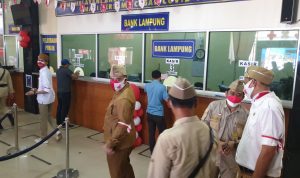 Kantor Pelayanan Satu Atap Bandara Lampung Bersolek Menyambut Hari Kemerdekaan RI