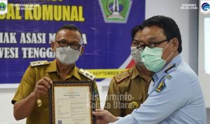 Kemenkumham Bekerjasama Dinas Pariwisata Kolut Sosialisasi Promosi dan Diseminasi Kekayaan Intelektual Komunal