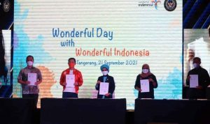 GenPI-Kemenparekraf Kolaborasi Co-Branding Wonderful Indonesia