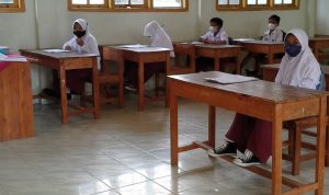 Pacu Kemampuan Anak Didik, UPTD SDN 1 Banjerrejo Laksanakan PTS 