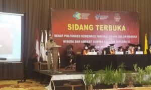 Wisuda D3 Poltekkes 2021 Pangkalpinang Dihadiri Plt Asisten 1 Syahrial