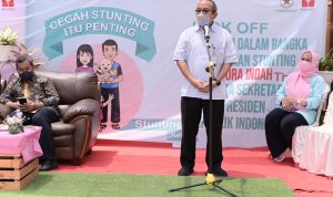 Komitmen Dukung Program Pemerintah, PT. Mayora dan Setwapres Gelar Kick off Program Cegah Stunting