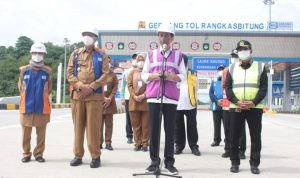 Dampingi Presiden Jokowi Resmikan Jalan Tol Serang – Rangkasbitung, Gubernur WH : Jalan Tol Dorong Perekonomian Masyarakat