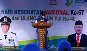 Peringati HKN ke-57 dan HUT YJI ke-40 di Sukung Kotabumi Dihadir H Budi Utomo Bupati Lampura