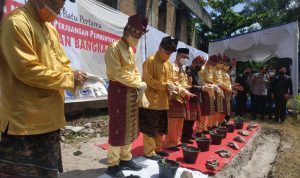 Gubernur Erzaldi Letakan Batu Pertama Pembangunan Monumen Perjuangan di Prov Babel 