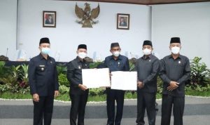 Pengesahan Rancangan Perubahan APBD 2021 Pemkab Bangka Gelar Rapat Paripurna