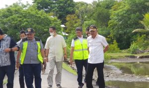 Ditengah Kesibukannya, Bupati Jeneponto Tinjau Pekerjaan Jalan Poros Allu Lombupeo Bangkala