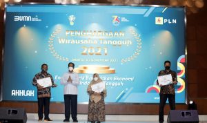 Melalui Penghargaan Wirausaha Tangguh 2021, PLN Berikan Inspirasi pada Masyarakat