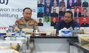 Kapolda Berkunjung ke Kantor PWI Bangka Belitung