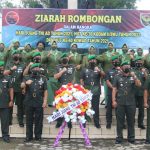 Peringatan Hari Juang TNI-AD, Dandim 0429/Lamtim Pimpin Ziarah Rombongan