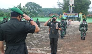 Peringatan Hari Juang TNI-AD, Dandim 0429/Lamtim Pimpin Ziarah Rombongan