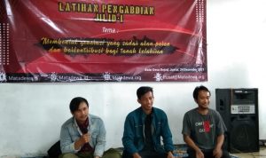 Cetak Generasi Sadar Peran, Matadewa Gelar Latihan Pengabdian Jilid I