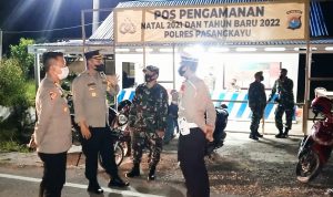 Kapolres dan Dandim 1427/Pasangkayu Tinjau Sejumlah Gereja