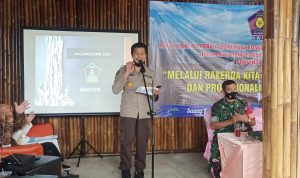 Kabid Humas Polda Banten Membuka Acara Rakerda DPD KWRI Provinsi Banten