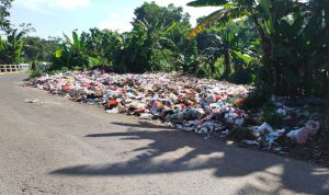 Sampah Berserakan,di Kelurahan ilir, Pemerintah Daerah Diduga Tutup Mata