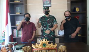 Audiensi Dengan Jurnalis, Dandim: Semoga TNI Terus Bersinergi dengan Insan Pers