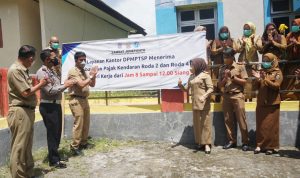 UPT Samsat Jeneponto Hadirkan Pelayanan Bayar Pajak Kendaraan di Kantor Dinas DPM-PTSP