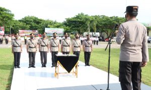 Kapolres Jeneponto Serah Terima Jabatan Kasat Hingga Kapolsek