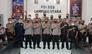 Sat Binmas Polres Lampung Utara Kumpulkan Anggota Satpam