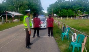 Tekan Pelanggaran Pengendara, Polres Bangka Barat Laksanakan Patroli Rutin