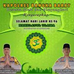 Kapolres Bangka Barat, Ucapkan Selamat Harlah NU ke 96