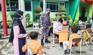 TNI AL Banten Kembali Sasar Vaksinasi Anak Usia 6-11 Tahun