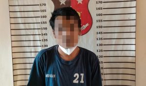 Pelaku Penganiayaan Terhadap Anak Kandung Diamankan Sat Reskrim Polres Lampura