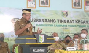 Bupati Dawam Buka Musrenbang Tingkat Kecamatan di Labuhan Ratu dan Sukadana 