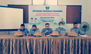 Musrenbang RKPD Kecamatan Pattalassang Tahun 2023 Bahas Musyawarah Perencanaan Pembangunan