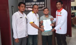 KPU Babel Menerima Kunjungan DPW Partai Beringin Karya