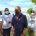 Wakili Bupati Barru  Gelar Aksi Bersih Pantai Lasonrai