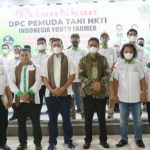 Bupati Barru Hadiri Pelantikan DPC Pemuda Tani HKTI Barru Periode 2021-2026