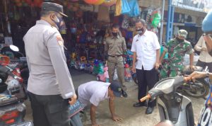 Tak Pakai Masker, Warga Way Jepara Kena Sanksi Push Up