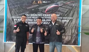 Pemkot Cilegon Lakukan MoU Transportasi Helikopter